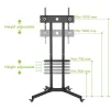 Techly ICA-TR6 grindinis stovas su lentyna LCD / LED / Plasma 30-65 colių