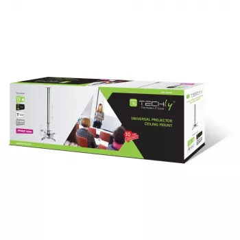 Techly projektoriaus lubų stovo prailginimas 30-37 cm sidabrinis ICA-PM 102S