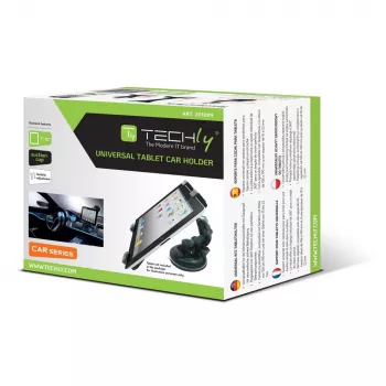 Techly universalus automobilinis laikiklis planšetei su siurbtuku 7-10,1 col. I-TABLET-VENT