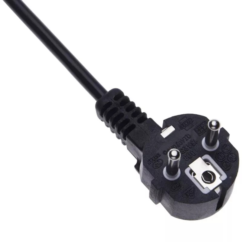Techly I-CASE STRIP-81UD maitinimo skirstytuvas (PDU) 8 lizdai 1U Juoda, Raudona
