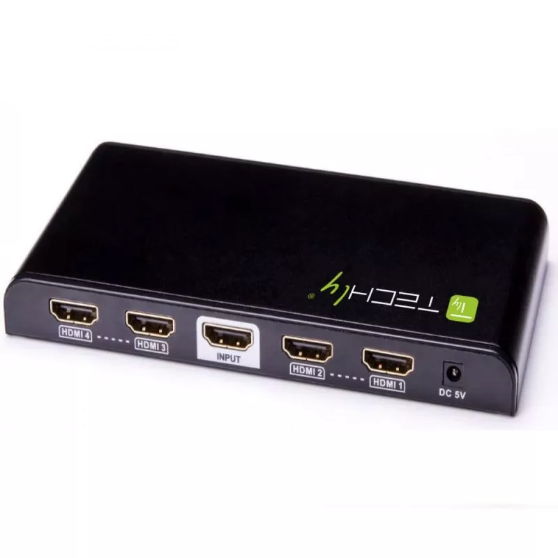Techly HDMI skirstytuvas 4 krypčių 4K*2K IDATA HDMI-4K4