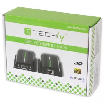Techly HDMI ilgintuvas Full HD per Cat.5E/6/6A/7 kabelį iki 60 m, automatinis reguliavimas IDATA EXT-E70I