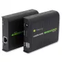Techly IDATA HDMI-KVM2 HDMI KVM prailgintuvas (siųstuvas ir imtuvas)
