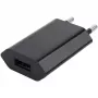 Techly Compact USB įkroviklis 1A Euro kištukas Juodas