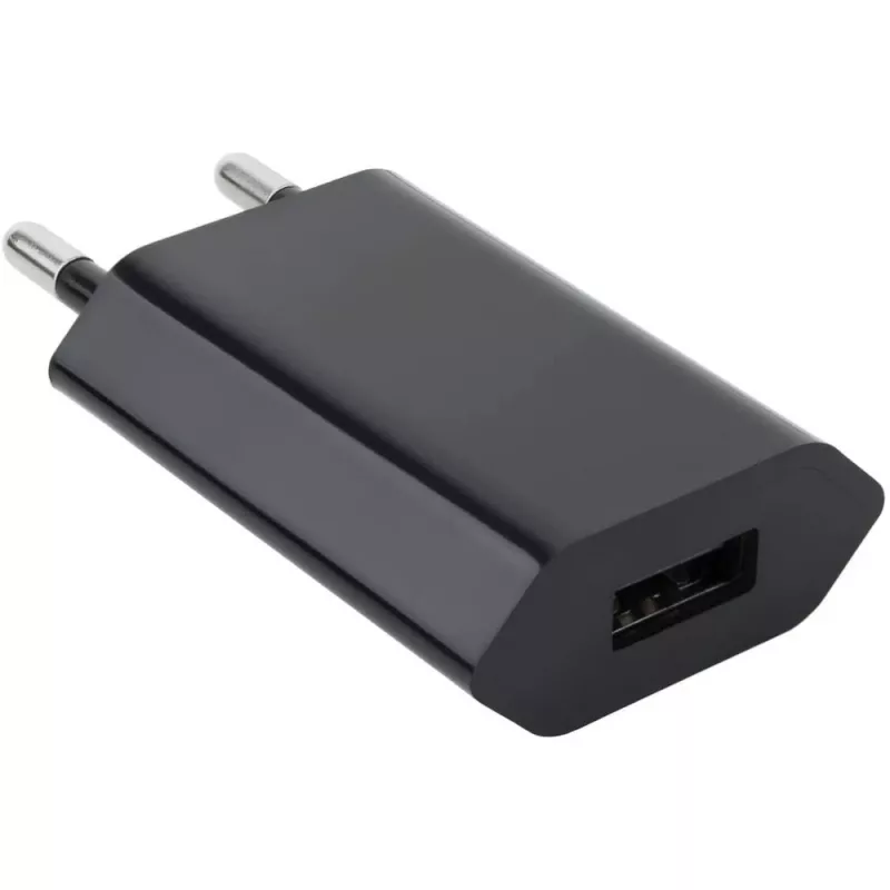 Techly Compact USB įkroviklis 1A Euro kištukas Juodas