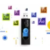 ADATA UV320 USB atmintukas 128 GB USB Type-A 3.2 Gen 1 (3.1 Gen 1) Juoda, Mėlyna