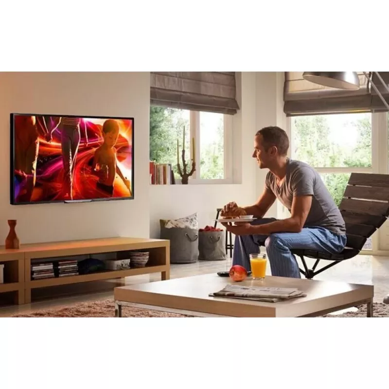Techly sieninis laikiklis LED LCD TV 42-80 inch Ultra Slim fiksuotas H600mm ICA-PLB 860
