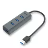USB 3.0 šakotuvas i-tec Metal 4 portai