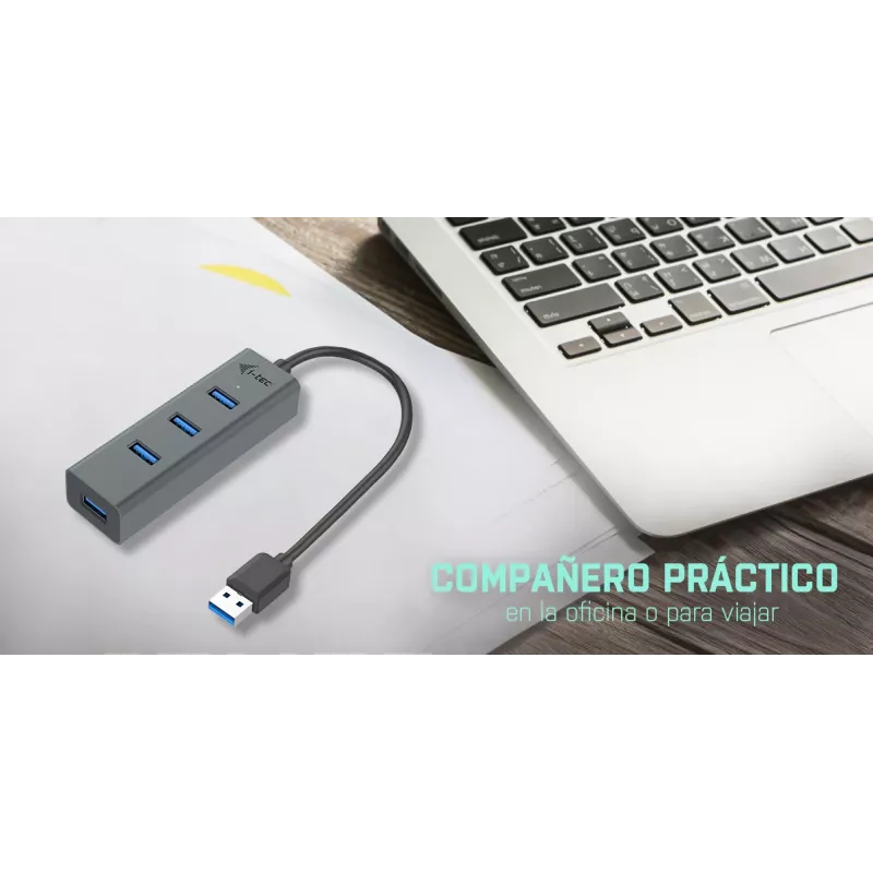 USB 3.0 šakotuvas i-tec Metal 4 portai