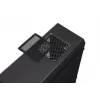 Korpusas IBOX ORCUS X14 Midi Tower juodas – ITX/ATX, šoninis langas, raudonas apšvietimas, 3×3,5 colio vietos, 2×2,5 colio vietos, 1×5,25 colio vieta, USB 3.2 Gen1 Type-A