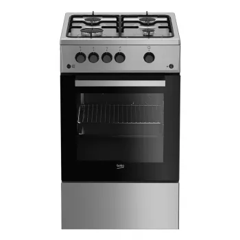 Beko FSG52020FX Laisvai pastatoma dujinė viryklė, Nerūdijantis plienas