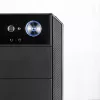 Kompiuterio korpusas MODECOM Oberon Pro Midi Tower — Juodas, ATX/ITX/Micro ATX, grūdintas stiklas, iki 395 mm GPU