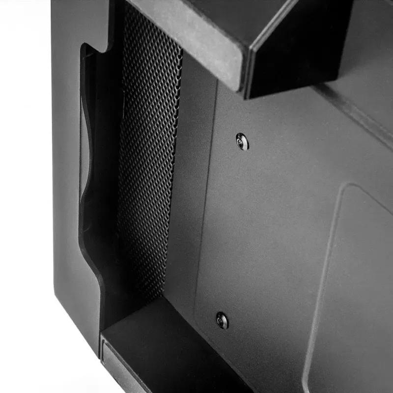 Kompiuterio korpusas MODECOM Oberon Pro Midi Tower — Juodas, ATX/ITX/Micro ATX, grūdintas stiklas, iki 395 mm GPU