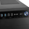Kompiuterio korpusas MODECOM Oberon Pro Midi Tower — Juodas, ATX/ITX/Micro ATX, grūdintas stiklas, iki 395 mm GPU