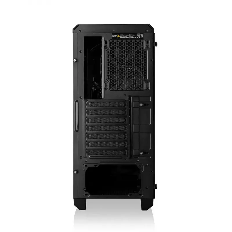 Kompiuterio korpusas MODECOM Oberon Pro Midi Tower — Juodas, ATX/ITX/Micro ATX, grūdintas stiklas, iki 395 mm GPU