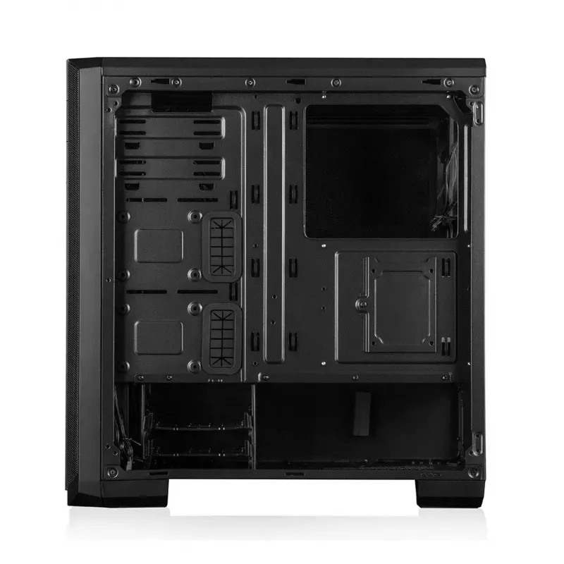 Kompiuterio korpusas MODECOM Oberon Pro Midi Tower — Juodas, ATX/ITX/Micro ATX, grūdintas stiklas, iki 395 mm GPU