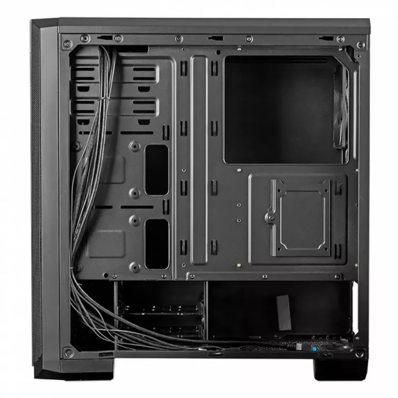 Kompiuterio korpusas MODECOM Oberon Pro Midi Tower — Juodas, ATX/ITX/Micro ATX, grūdintas stiklas, iki 395 mm GPU