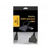HDMI kabelis Gembird DSP-2PH4-04 — HDMI Type A (vyriškas) į 2× HDMI Type A (moteriški), juodas, tiesios jungtys