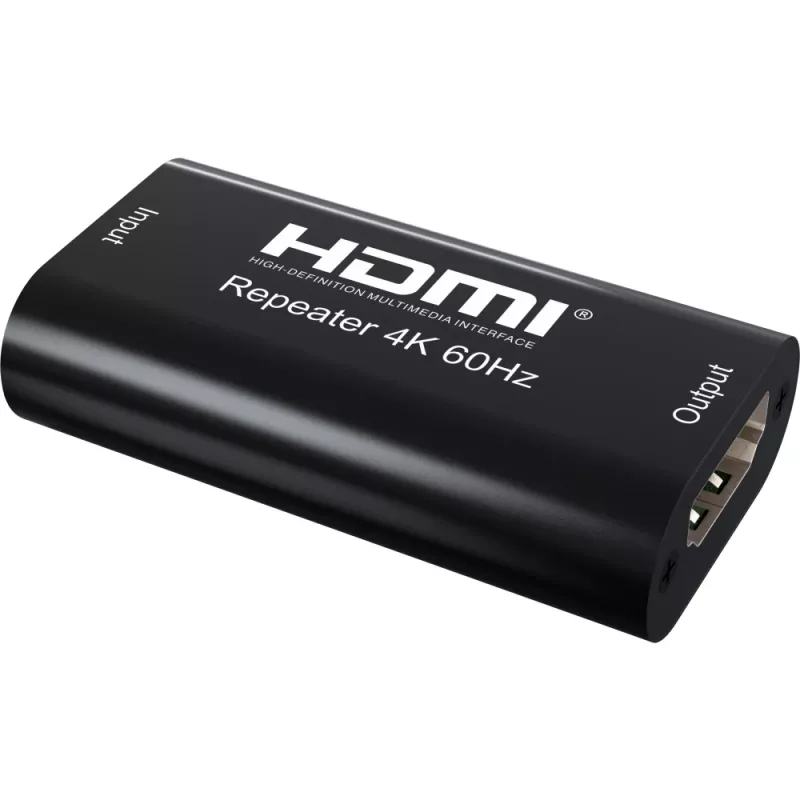 AV kartotuvas TECHLY IDATA-HDMI2-RIP4KT — HDMI 2.0, HDCP 2.2, 4096×2160, maks. atstumas 40 m, juodas