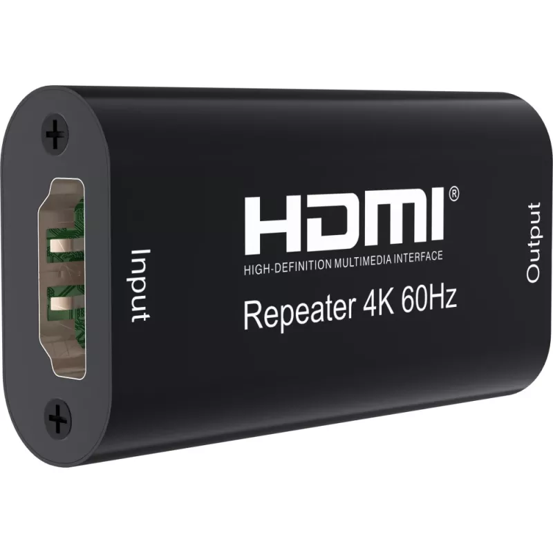 AV kartotuvas TECHLY IDATA-HDMI2-RIP4KT — HDMI 2.0, HDCP 2.2, 4096×2160, maks. atstumas 40 m, juodas