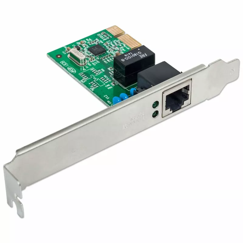 Intellinet Gigabit PCI Express tinklo plokštė, 10/100/1000 Mbps PCI Express RJ45 Ethernet