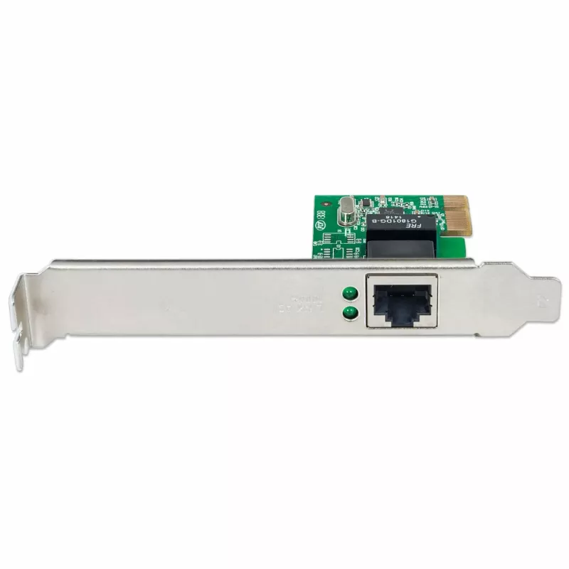 Intellinet Gigabit PCI Express tinklo plokštė, 10/100/1000 Mbps PCI Express RJ45 Ethernet