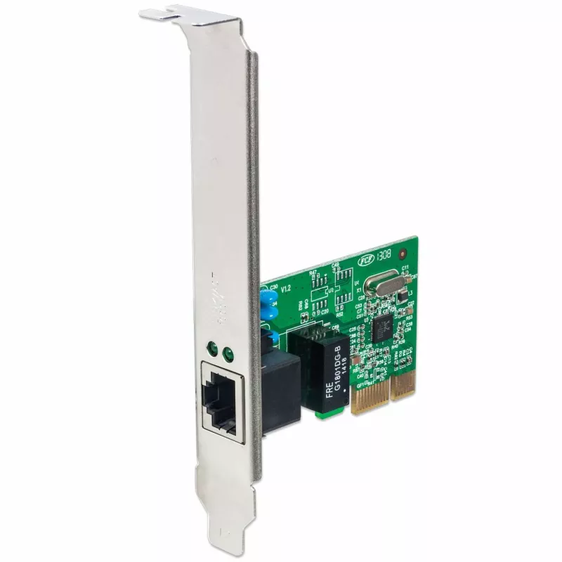 Intellinet Gigabit PCI Express tinklo plokštė, 10/100/1000 Mbps PCI Express RJ45 Ethernet