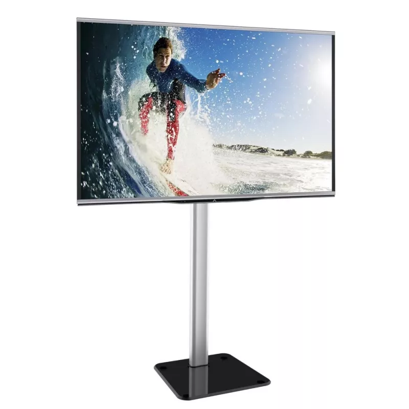 Techly ICA-TR11 TV stovas 177,8 cm (70 inch) juodas, sidabrinis