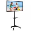 Techly Trolley Floor Stand LCD/LED/Plasma 23-55 colių, VESA 400x400, juodas
