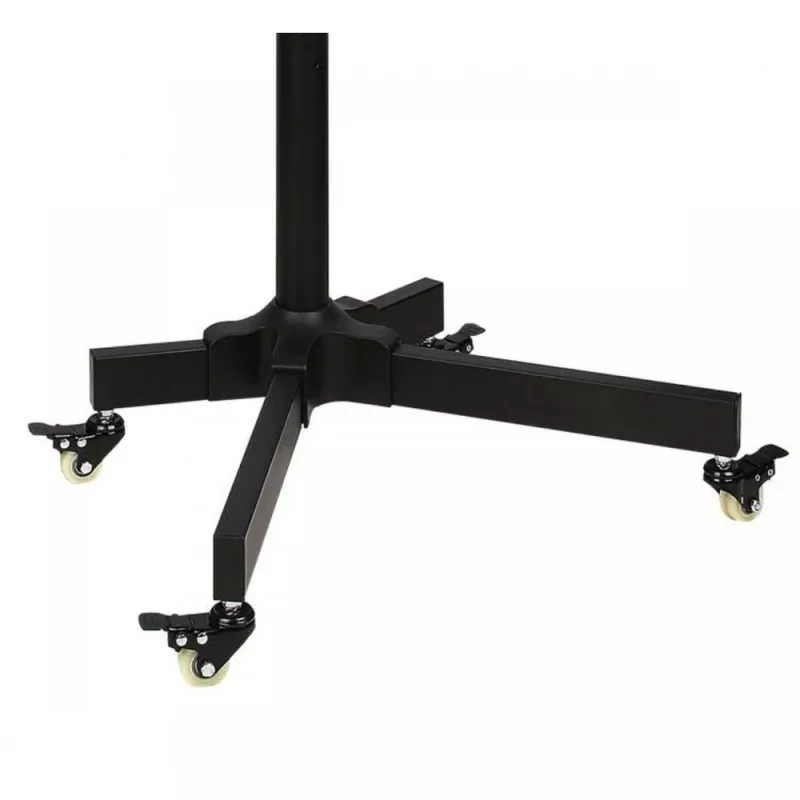 Techly Trolley Floor Stand LCD/LED/Plasma 23-55 colių, VESA 400x400, juodas