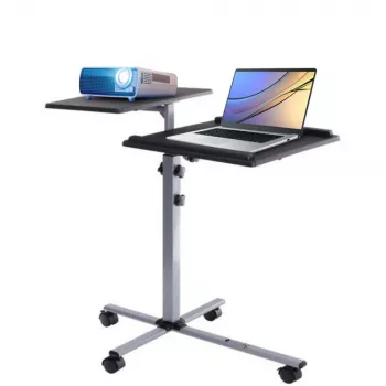 Stovas nešiojamam kompiuteriui Techly Universal Adjustable Trolley for Notebook Projector Juodas