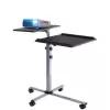 Stovas nešiojamam kompiuteriui Techly Universal Adjustable Trolley for Notebook Projector Juodas