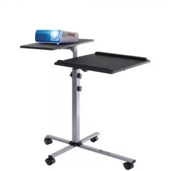 Stovas nešiojamam kompiuteriui Techly Universal Adjustable Trolley for Notebook Projector Juodas