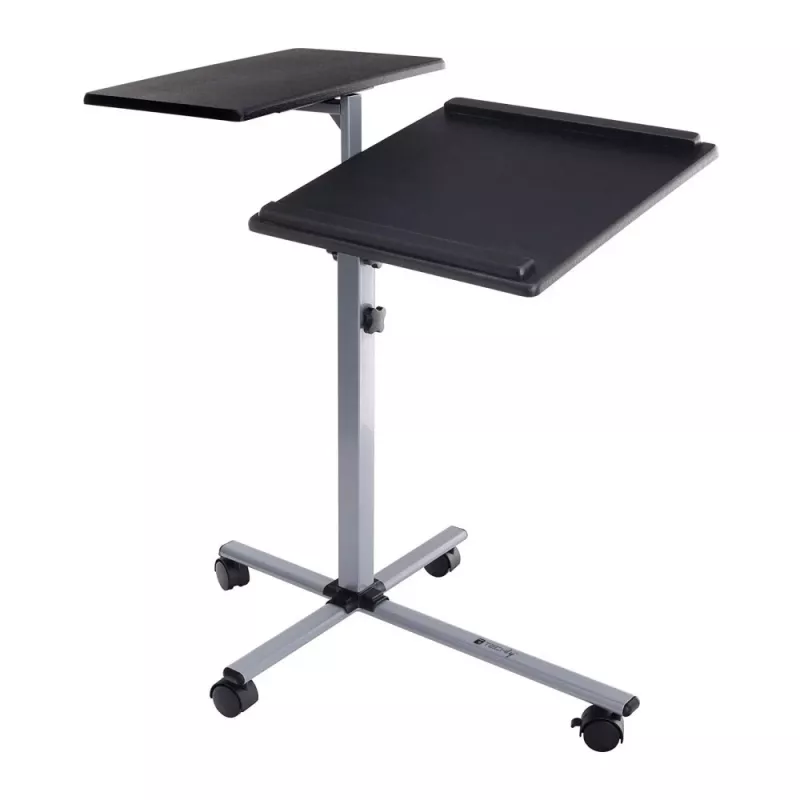 Stovas nešiojamam kompiuteriui Techly Universal Adjustable Trolley for Notebook Projector Juodas