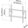 Techly Tilt Wall Mount LED LCD TV 23-55 Juodas ICA-PLB 161M
