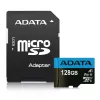 „ADATA“ microSDXC 128 GB UHS-I Class 10 atminties kortelė – 85 MB/s skaitymas, 25 MB/s rašymas, vandeniui atspari, su SD adapteriu