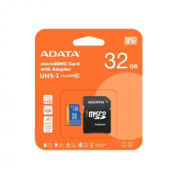 ADATA 32GB microSDHC atminties kortelė, Class 10 UHS-I