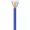 Techly ITP6-CCA-305-BL tinklo kabelis Cat6 U/UTP, 305 m, vientisas, CCA, mėlynas