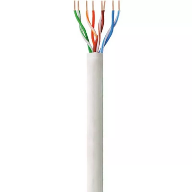 Techly ITP7-UTP-IC-CCA tinklo kabelis pilkas 305 m Cat5e U/UTP (UTP)