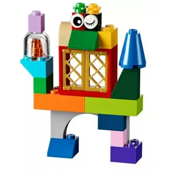 Konstruktorius LEGO Classic 10698 — 790 dalių, įvairiaspalvis, 33 spalvos, su žaliomis pagrindo plokštėmis ir aksesuarais