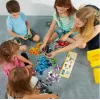 Konstruktorius LEGO Classic 10698 — 790 dalių, įvairiaspalvis, 33 spalvos, su žaliomis pagrindo plokštėmis ir aksesuarais