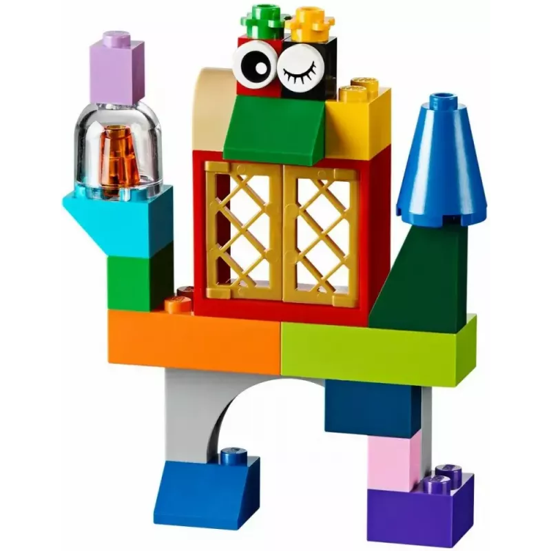 Konstruktorius LEGO Classic 10698 — 790 dalių, įvairiaspalvis, 33 spalvos, su žaliomis pagrindo plokštėmis ir aksesuarais