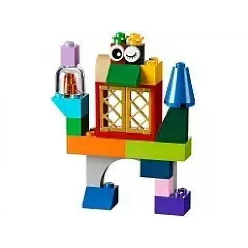 Konstruktorius LEGO Classic 10698 — 790 dalių, įvairiaspalvis, 33 spalvos, su žaliomis pagrindo plokštėmis ir aksesuarais
