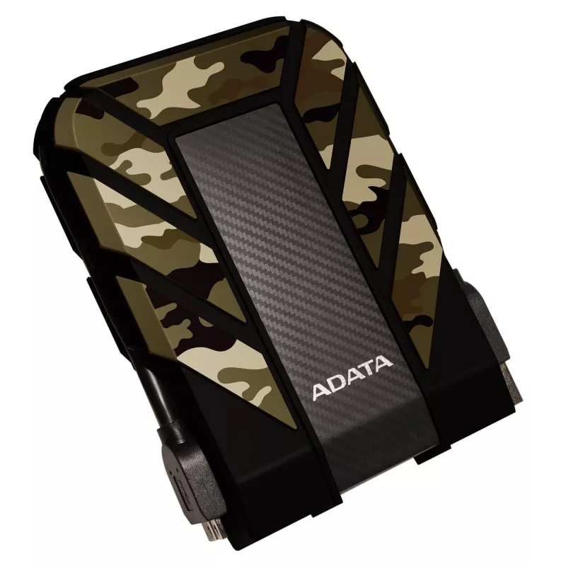 Išorinis kietasis diskas ADATA HD710M Pro 2TB USB 3.2 Gen 1 (USB Type-A / Micro-USB B) kamufliažinis, atsparus smūgiams