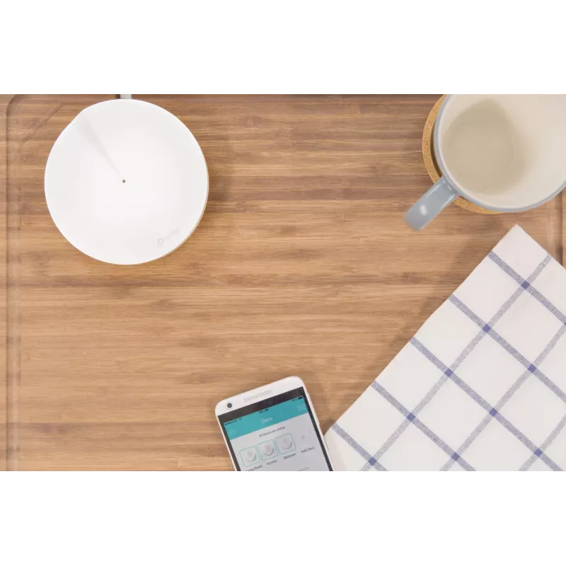 TP-Link Deco M5 AC1300 belaidžio tinklo sistemos komplektas, baltas