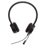Jabra Evolve 20SE MS Stereo ausinės, laidinės, biurui/skambučių centrui, 150 - 7000 Hz, 132 g, juodos