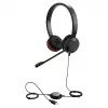 Jabra Evolve 20SE MS Stereo ausinės, laidinės, biurui/skambučių centrui, 150 - 7000 Hz, 132 g, juodos