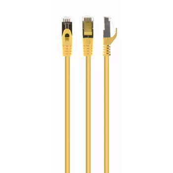 GEMBIRD Patch Cable CAT6A S/FTP LSZH 25cm Geltonas