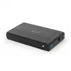 GEMBIRD išorinis USB 3.0 korpusas 3,5 colio – juodas