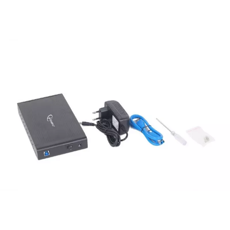 GEMBIRD išorinis USB 3.0 korpusas 3,5 colio – juodas